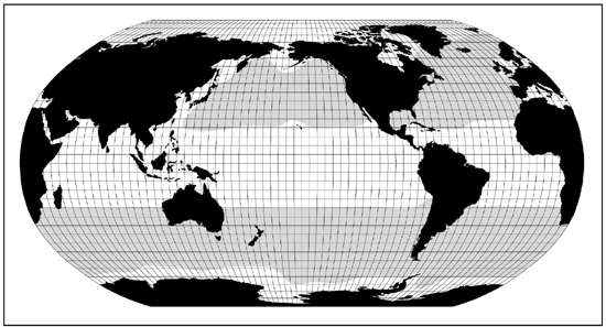 Sei whale distribution map