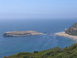 rocks and islands
