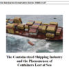The Phenomenon of Shipping Containers Lost at Sea