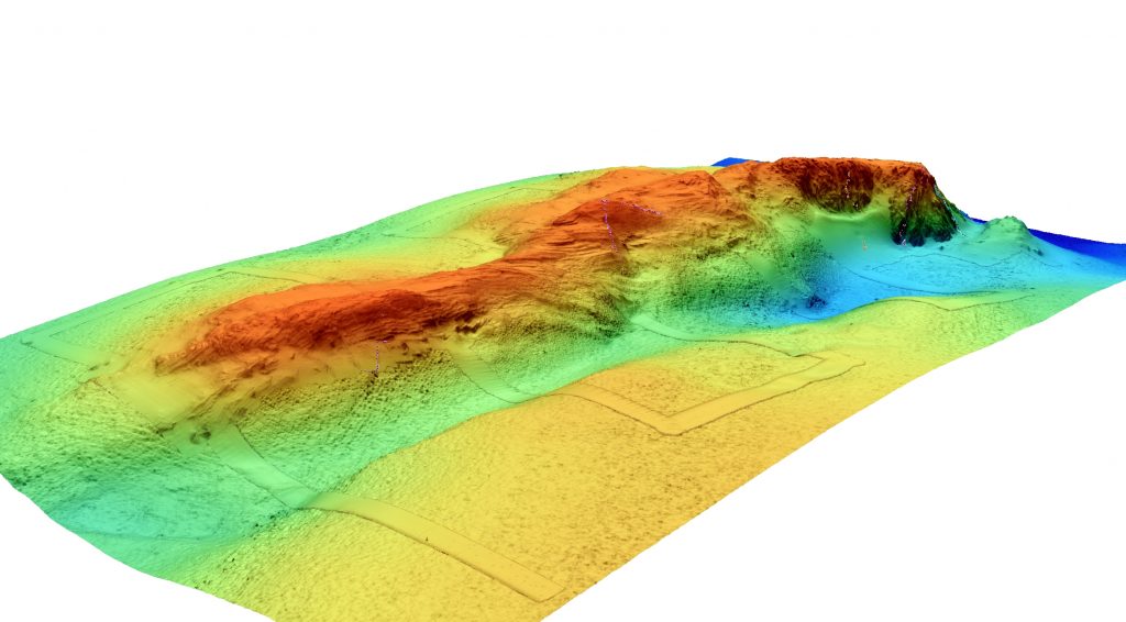 Sur Ridge is about the size of Manhattan (11 x 3 miles) and the height of much of the lower coastal range in Santa Cruz (450 meters)